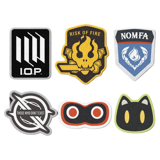 
[Girls Frontline 2: Chase] Accompanying Series Velcro Morale Badge Game Peripheral Embroidery Stickers