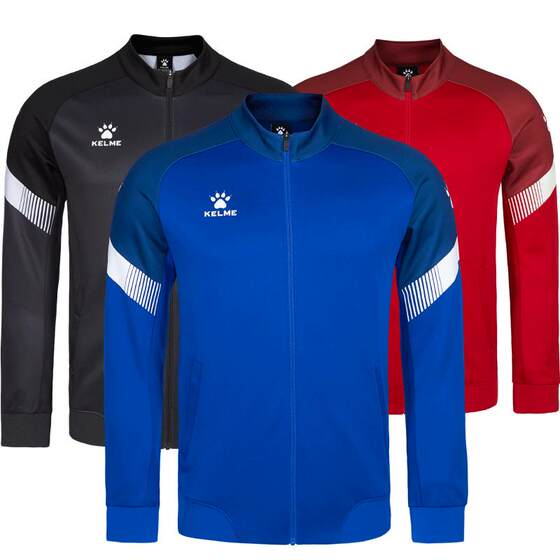 
kelme Kalme jacket jacket football training suit knitted sports running windproof custom autumn and winter suit