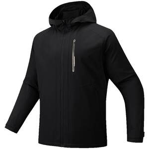 
ANTA woven sports jacket men's winter new waterproof water-repellent plus velvet warm thick jacket top 152547613N