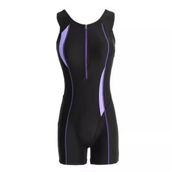 
Conservative sports style covers belly Korean large-size student swimsuit