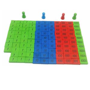 
Montessori Stamp Game Home Edition Early Education Mathematics Teaching Aids Montessori Montesori Wooden Toys