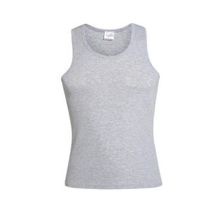 Middle-aged and elderly men's brand vest 100% pure cotton all cotton summer men's dad's sports base sweat-absorbing shirt