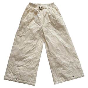 
Women's outer wear down pants 2025 new trousers with hem buttons, two ways to wear, wide-legged, western style, high-end duck down nine-point pants