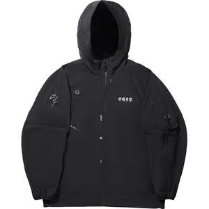 China Li Ning Windbreaker Men's 2025 New Men's Tops Winter Reflective Loose Sportswear