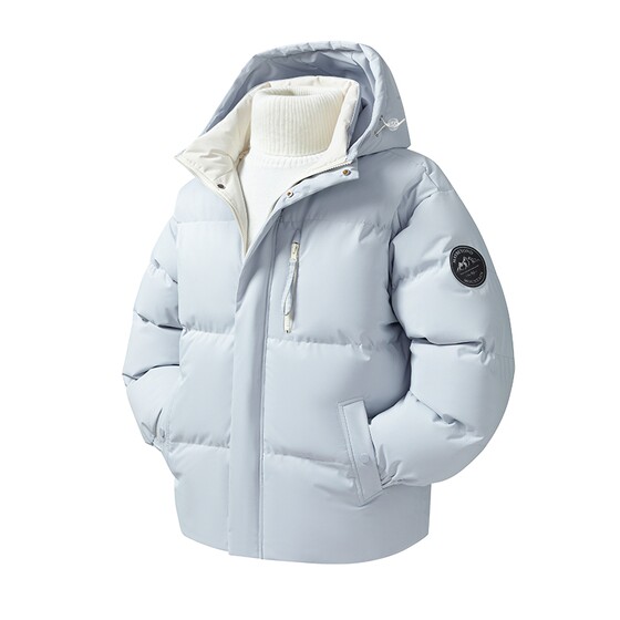 
VIISHOW trendy brand winter thickened hooded cotton coat for men and women retro couple versatile warm casual cotton coat jacket