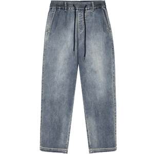 
[Shopping Mall Popularity] Jack Jones Men's Winter Imitation Knitted Wide-Leg Pants Denim Long Pants Men's Style 225432103