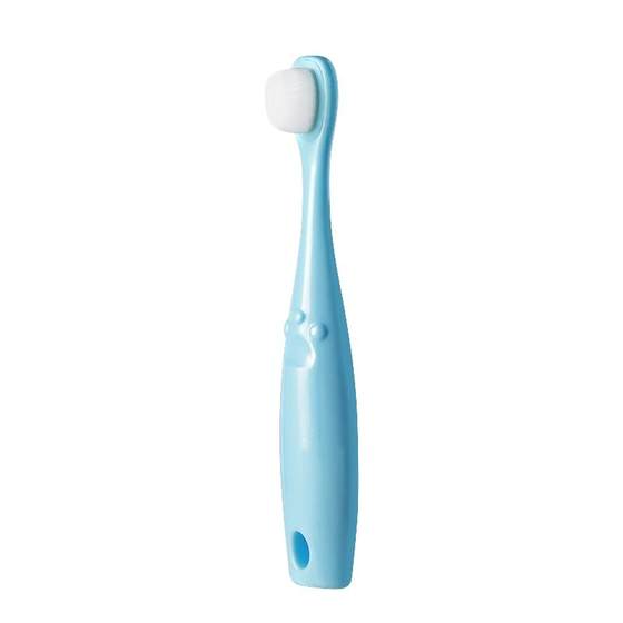 MDB baby toothbrush soft hair baby children aged 0-1-2-3, 10,000 hair small head three-dimensional cartoon training deciduous brush