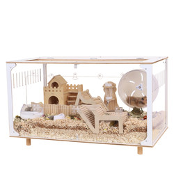 Golden bear cage 80cm hamster cage luxury villa