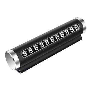 [Ten Years Protection] Automobile temporary parking brand metal moving license plate car universal car number license plate explosion