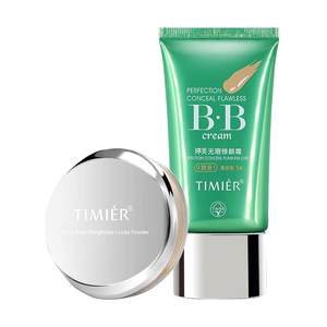Tingmei BB creamless repairs nude makeup foundation, concealer, wet, waterproof and long -lasting, no makeup, brighter skin color