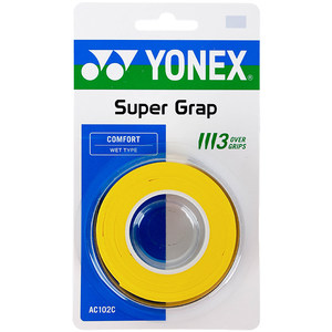 
3-pack Yonex Badminton Racket Handle Glue AC102 Sweat-absorbing Belt Adhesive Glue Three Packs