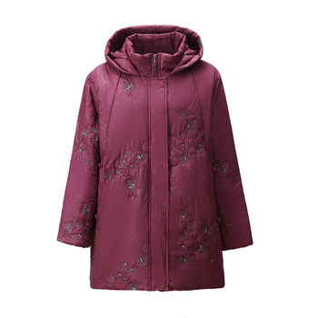 
Special fat grandma's winter clothing plus velvet cotton coat thick cotton jacket