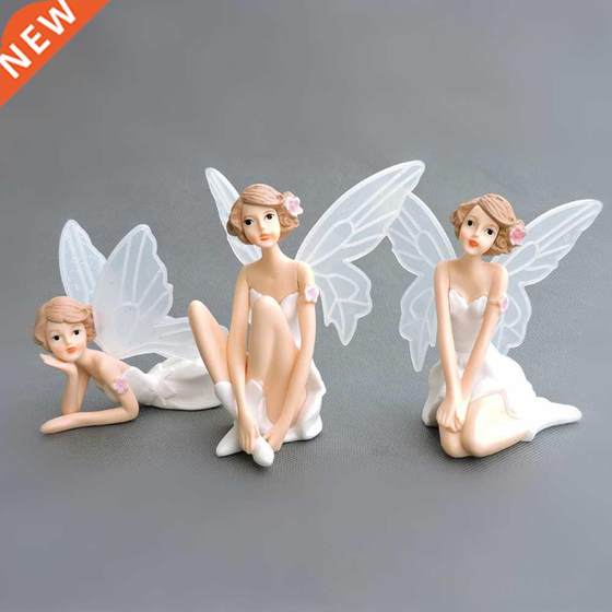 1Pc Resin Toy Figures Fairy Garden Ornaments Miniature lands