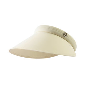 
VVC sun protection hat empty top hat women's spring and summer UV protection sports outdoor goddess sun hat with large brim showing small face