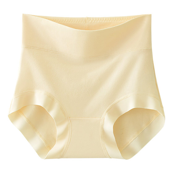High waist belly-closing underwear for women pure cotton antibacterial plus size women 200*0.5kg100% cotton pregnant women fat mm girls shorts