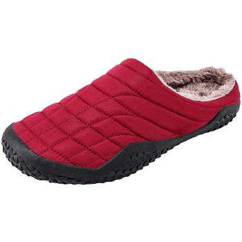 Old man indoor non -slip and velvet warm cotton slippers
