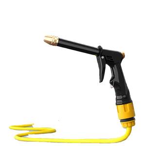 
Car wash high pressure water gun household faucet rinsing and brushing car spray head powerful flower watering hose pressurization tool floor washing gun