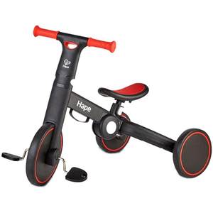 
Hape balance bike children's two-in-one entry-level baby tricycle slid bike for boys and girls