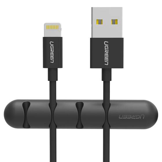 
Green Connection Data Cable Storage Desktop Line Manager Charging Cable Fixer Mobile Cable Hub Cable Cable Organizer