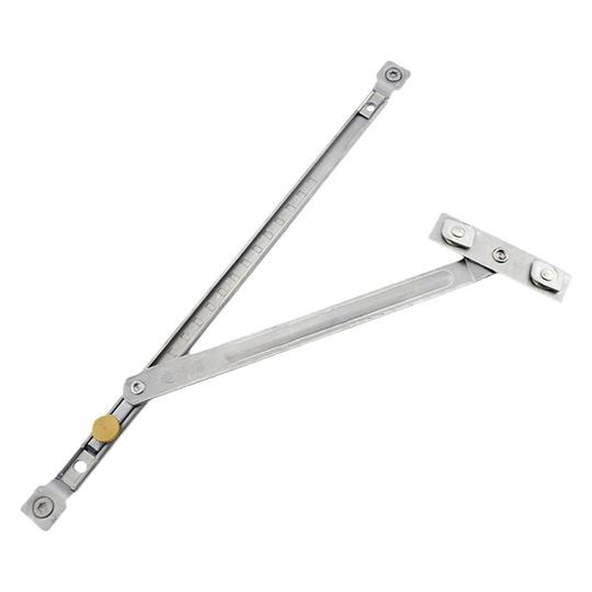 Stainless Steel Window Limiter - No-Drill Air Support for Casement Windows
