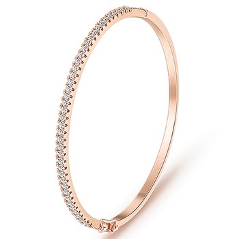 
Ajidou hand-dressed women's rose gold sparkling bracelet