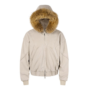 Catsstac Mountain Carving Second Generation Plus -thicken coat male Cleanfit heavy canvas water washing cotton jacket
