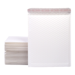 Pearlescent film bubble envelope bag express white thickened