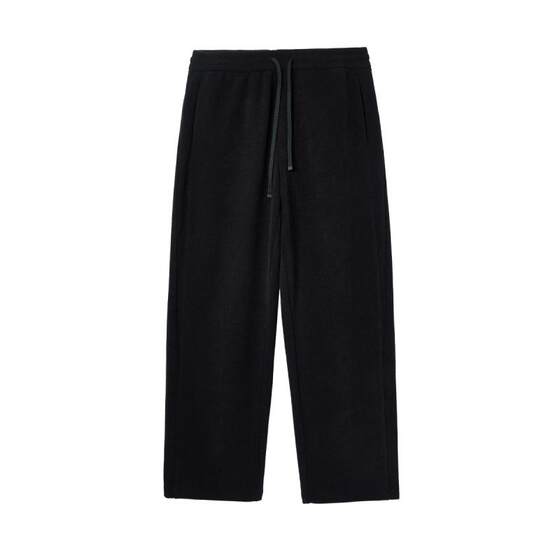 
Lingzhi Jack Jones men's sweatpants winter new versatile fashion embroidery simple solid color loose casual pants