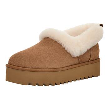 
UGG fuzzy shoes collar thick sole loose fur shoes