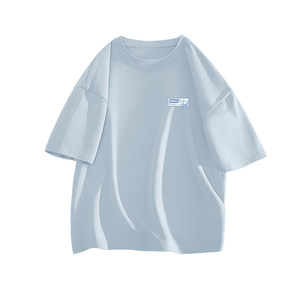 
Jeanswest pure cotton short-sleeved T-shirt men's inner layering shirt men's 2026 new blue boys half-sleeved men's L