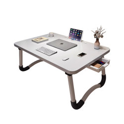 Bed desk folding small table student desk dormitory laptop table home homework lazy table
