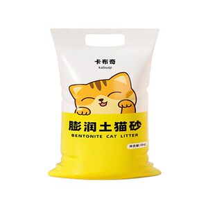 
Capuchi bentonite cat litter free shipping, great value stockings, affordable packaging, low dust, fast clumping, not easy to stick to the bottom, fast water absorption