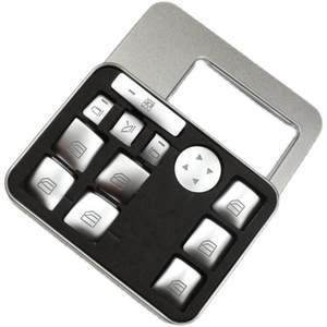 Suitable for Mercedes -Benz GLE modification ML350 GL400 GLS central control steering wheel door lift window button
