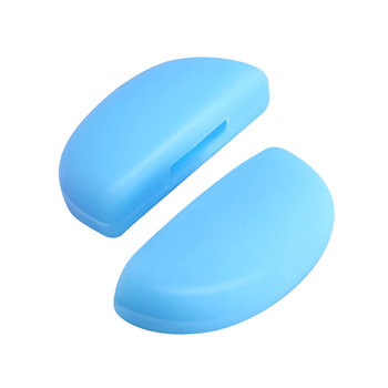 Insert-type integrated nose pads for myopia glasses