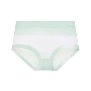 
Sanfu women's mid-waist hip underwear fresh full-print thin antibacterial pure cotton bottom half boxer pants