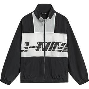 
Li Ning sports windbreaker men's genuine casual fitness windproof soft shell windbreaker water-proof hooded cardigan jacket men