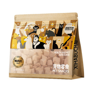 
Hip Hop Unopened [Original Cut Freeze-Dried Dog Snacks] Cat Chicken Breast, Duck Meat, Cod, and Salmon Pet Training Rewards