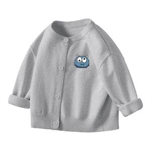 
La Chapelle Boys' Jackets Spring and Autumn Baby Knitted Sweaters 2026 New Children's Cardigan Clothes Baby