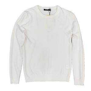 
2026 men's solid color slim sweater round neck autumn and winter couple casual and versatile new long-sleeved sweater base layer