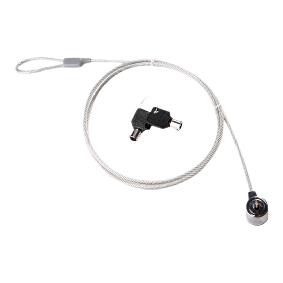 
Portable laptop lock anti-theft lock suitable for Thinkpad Asus HP Lenovo Huawei anti-scissor bold key lock security dormitory office conference room self-study classroom key security lock