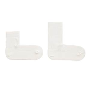 Beeff Women's Boneless Double Needle Ribs Right Angle Socks Women's Japanese Thin Cotton Mid-Call Vertical Striped Stockings