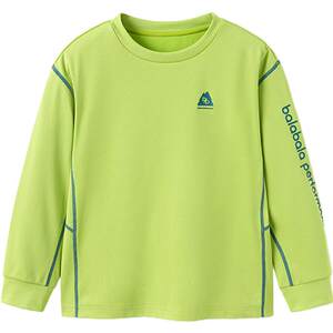 
Balabala boys and girls long-sleeved T-shirt children's quick-drying clothes spring and autumn new children's clothing big children's bottoming shirt