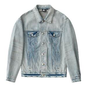 
STARTER denim jacket autumn new style for girls distressed pure cotton all-match casual fashion tops and jackets for boys