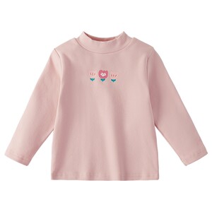 
[Warm Yang Velvet] Girls' bottoming shirt with children's autumn and winter warm winter baby boy's half turtleneck long-sleeved T-shirt