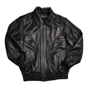 
Men and women's 90s Hong Kong style leather jacket retro daddy genuine leather jacket loose wide version New Zealand sheepskin jacket