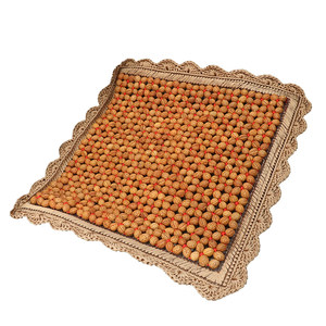 
Natural wild peach core car seat cushion summer cooling cushion single piece summer three-piece set breathable mountain peach health seat cushion