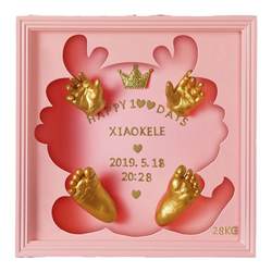 Baby hand mold foot membrane baby birth commemorative hand and footprint