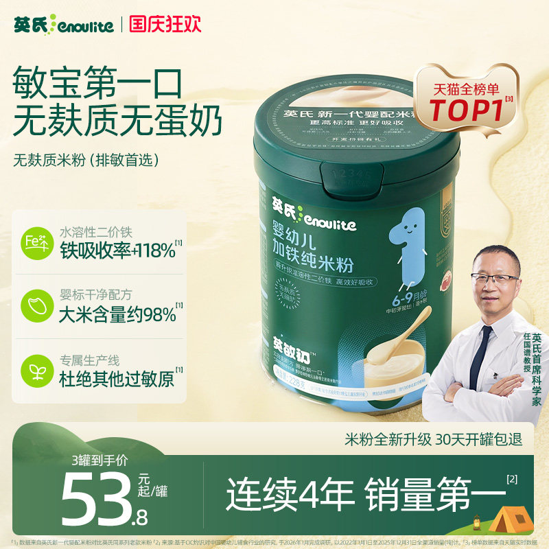 作业借你抄！14款超优质婴儿高铁米粉大盘点，无糖无过敏源，照着买就对了！