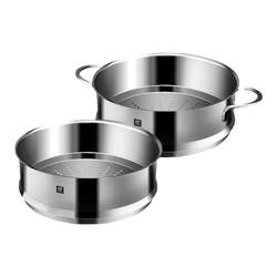 Zwilling stainless steel steamer set has a 10-year warranty