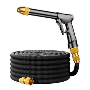 High -pressure car washing water gun grab the family artifact telescopic pipe hose tap water spray head rinse spray gun pressure pressure pressure
